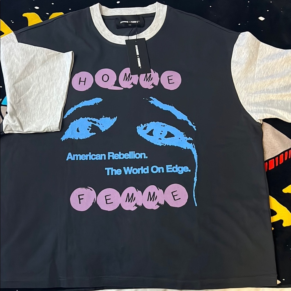 Homme Femme Teary Eye Tee